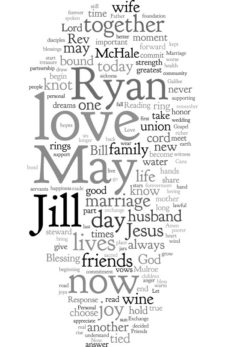Wedding by Rev. Bill